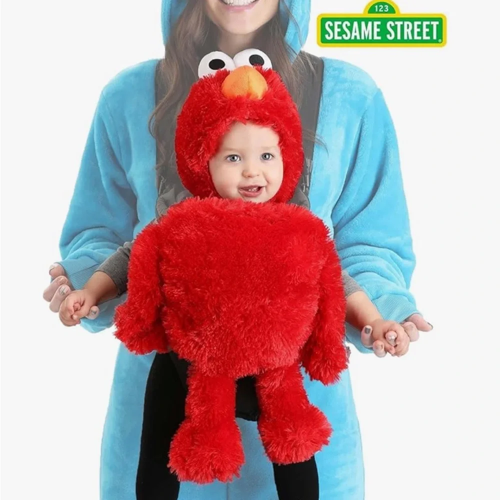 Sesame Street Elmo Carrier Cover Halloween Costume Infant Baby 0-24 Months